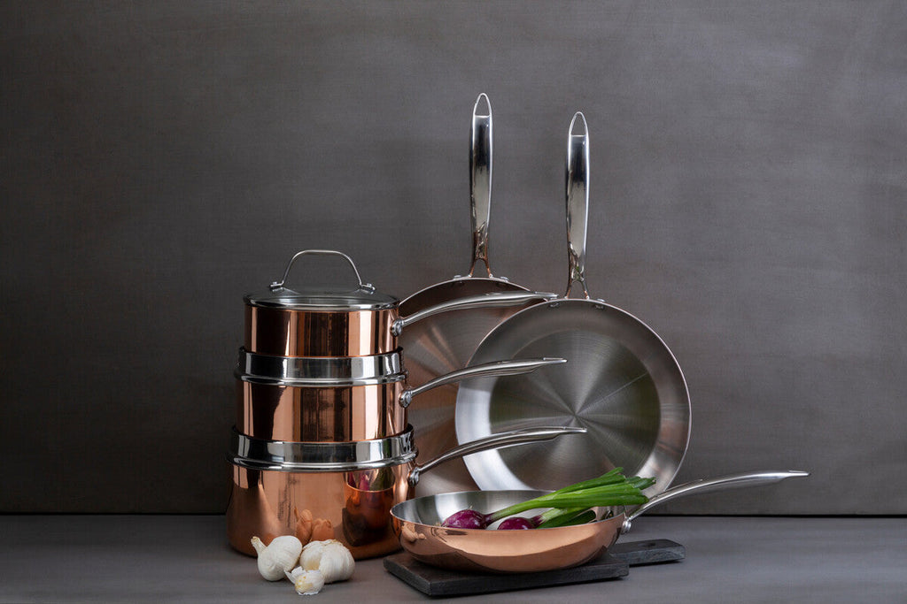Copper Finish 24cm Frying Pan