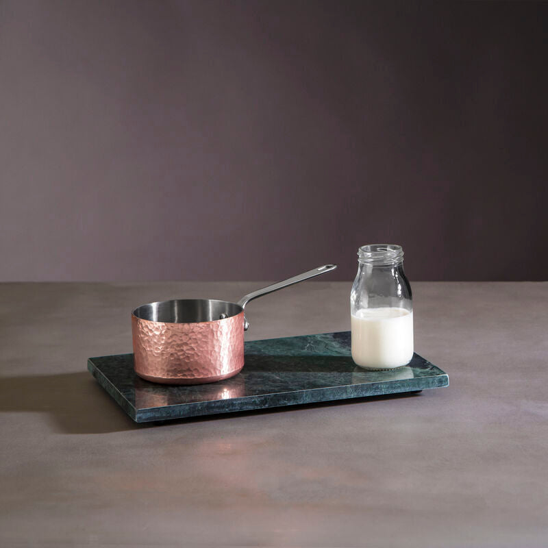 Hammered Copper Finish Mini Milk Pan 10 inch