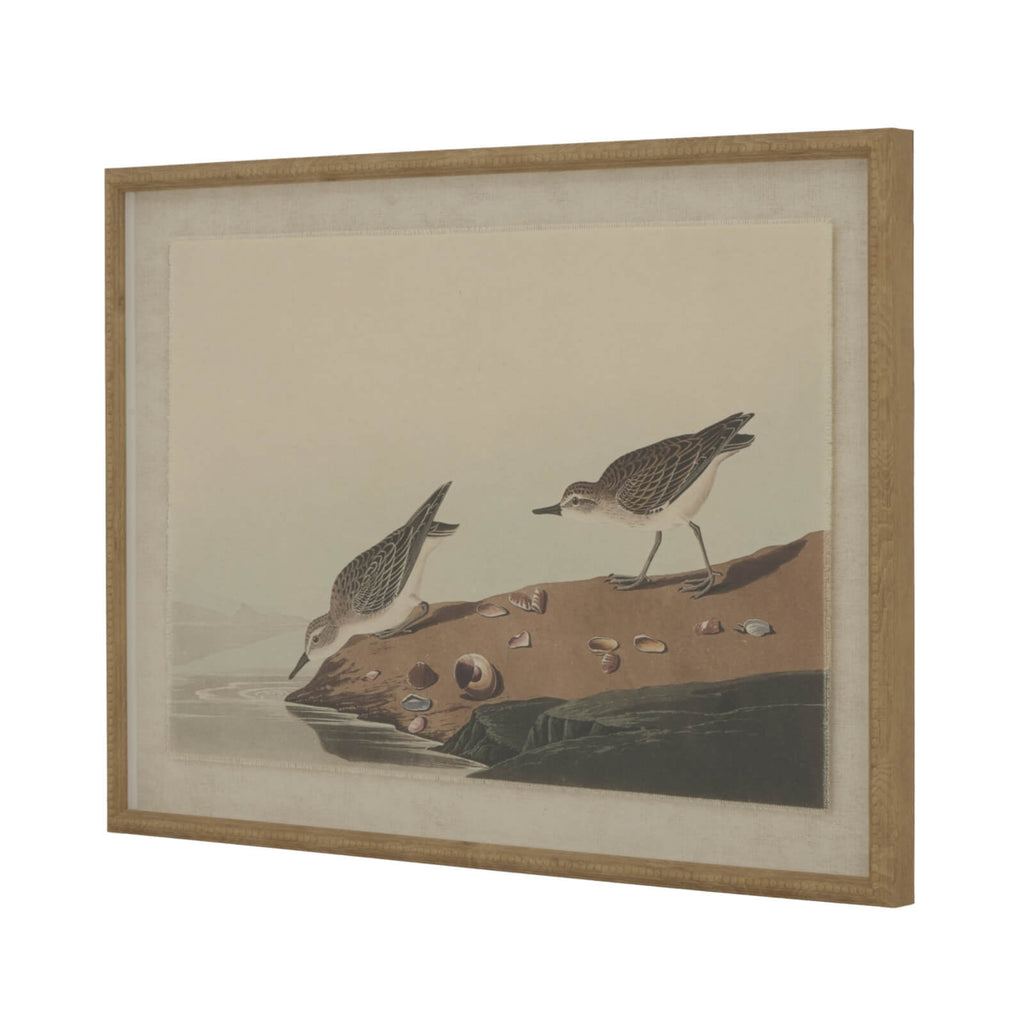 Handcrafted floral artwork in earthy brown tones with beaded frame, linen texture, 45x62cm, nature-inspired wall decor by Sostter at brixbailey.com