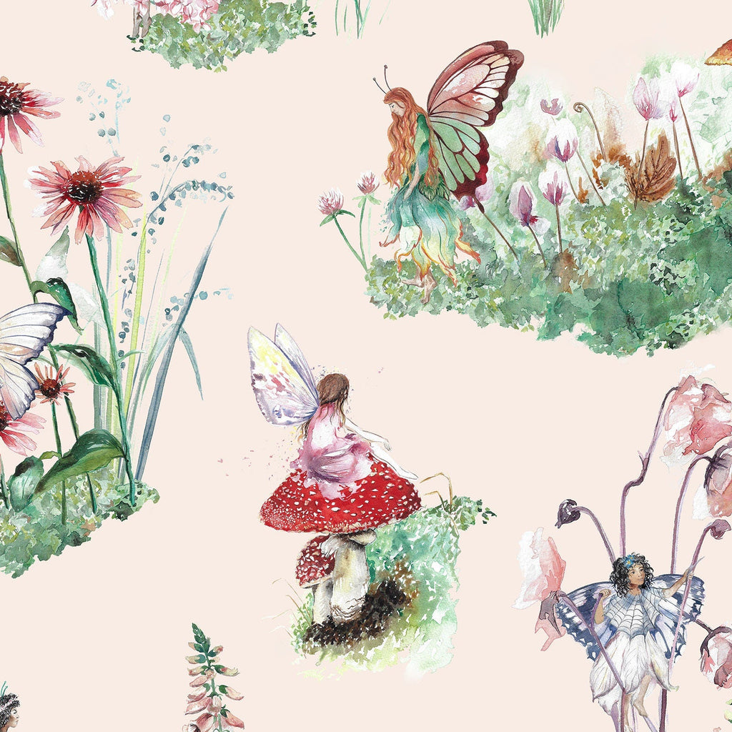 Fairy Garden Wallpaper for Children's Bedrooms