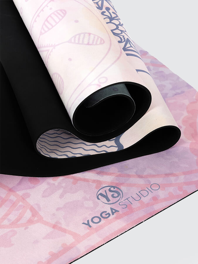 Vegan Suede Microfiber Yoga Mat 4mm
