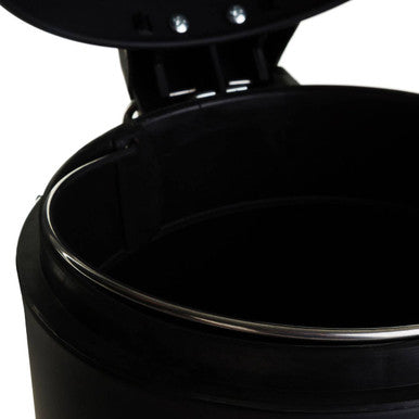 Black 3 Litre Pedal Bin