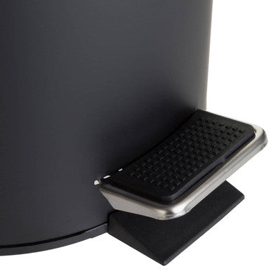 Black 3 Litre Pedal Bin