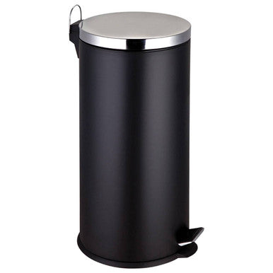 Black 30 Litre Pedal Bin
