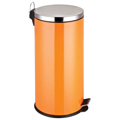 Orange 30 Litre Pedal Bin