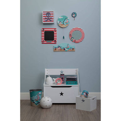 Pirate Waste Bin for Kids