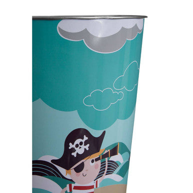Pirate Waste Bin for Kids