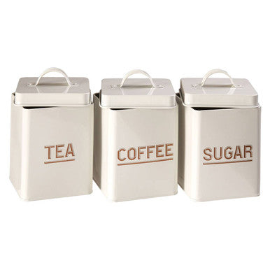 5 Piece Grey Kitchen Storage Set