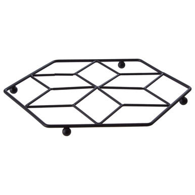Contour Matte Black Trivet