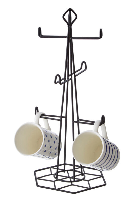 Contour Mug Tree in Black