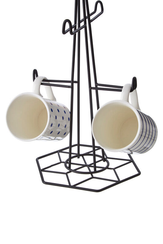 Contour Mug Tree in Black