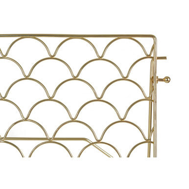 Matte Gold Cookbook Stand with Adjustable Angle