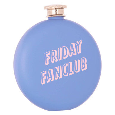 Friday Fanclub Hip Flask in Blue