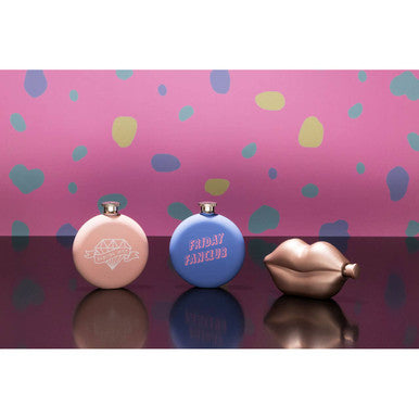 Friday Fanclub Hip Flask in Blue