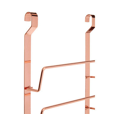 Rose Gold Hanging Pan Lid Rack