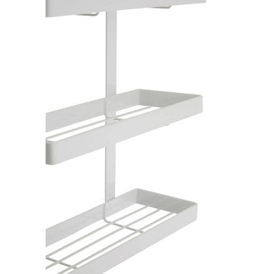 White Iron Three Level Hanging Rack