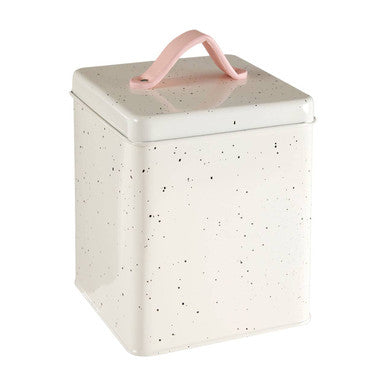 Large Storage Canister in Creamy White