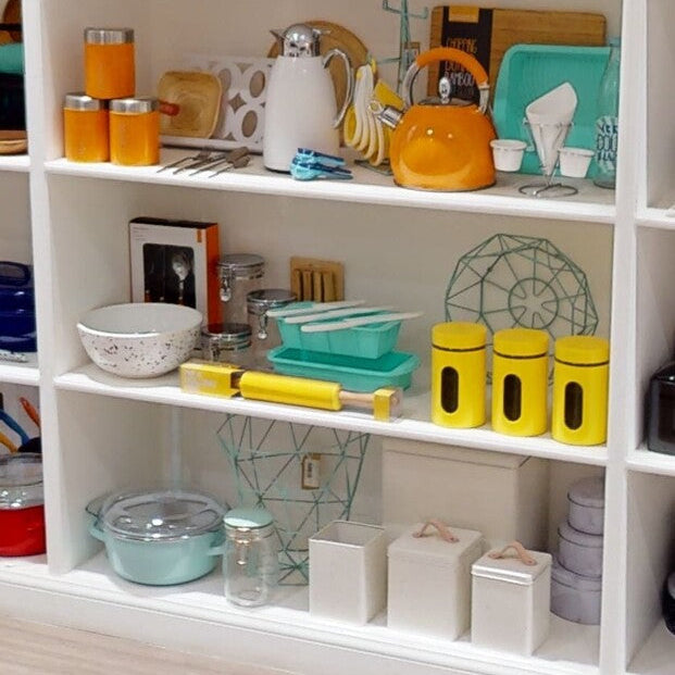 Large Storage Canister in Creamy White
