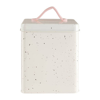 Large Storage Canister in Creamy White