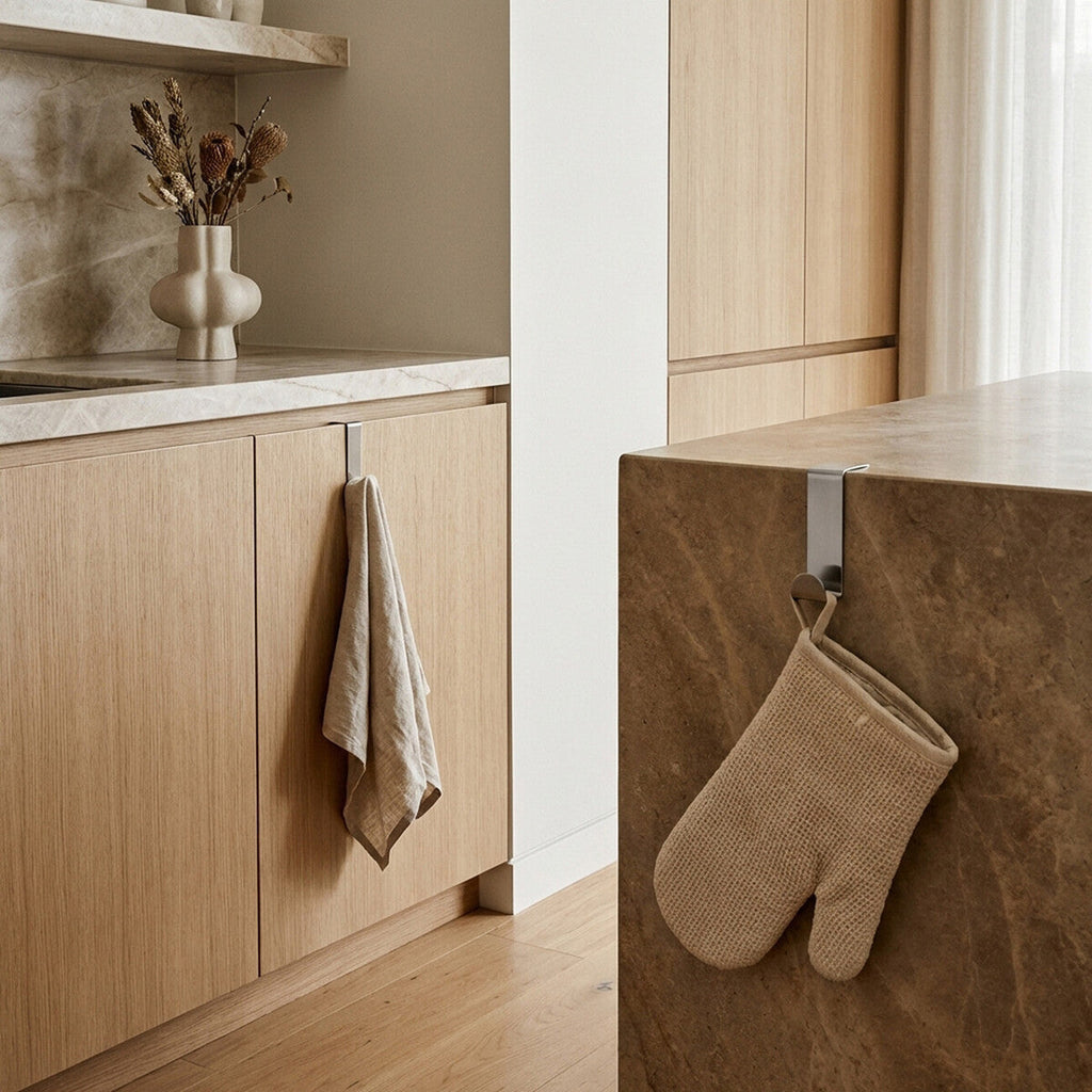 Over Door Set of 2 Reversible Hooks