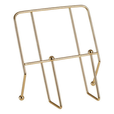 Gold Finish Cookbook Stand