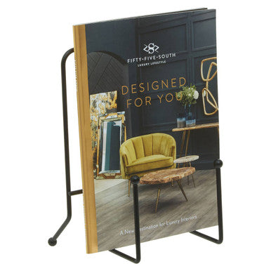 Matt Black Cookbook Stand