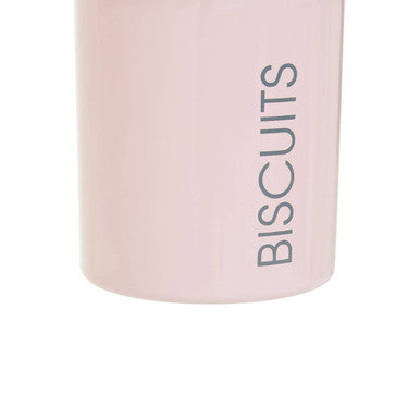 Light Pink Biscuit Canister