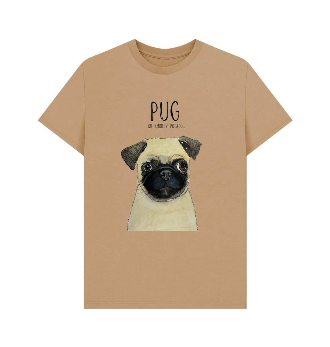 Snorty Potato Pug Men's T Shirt