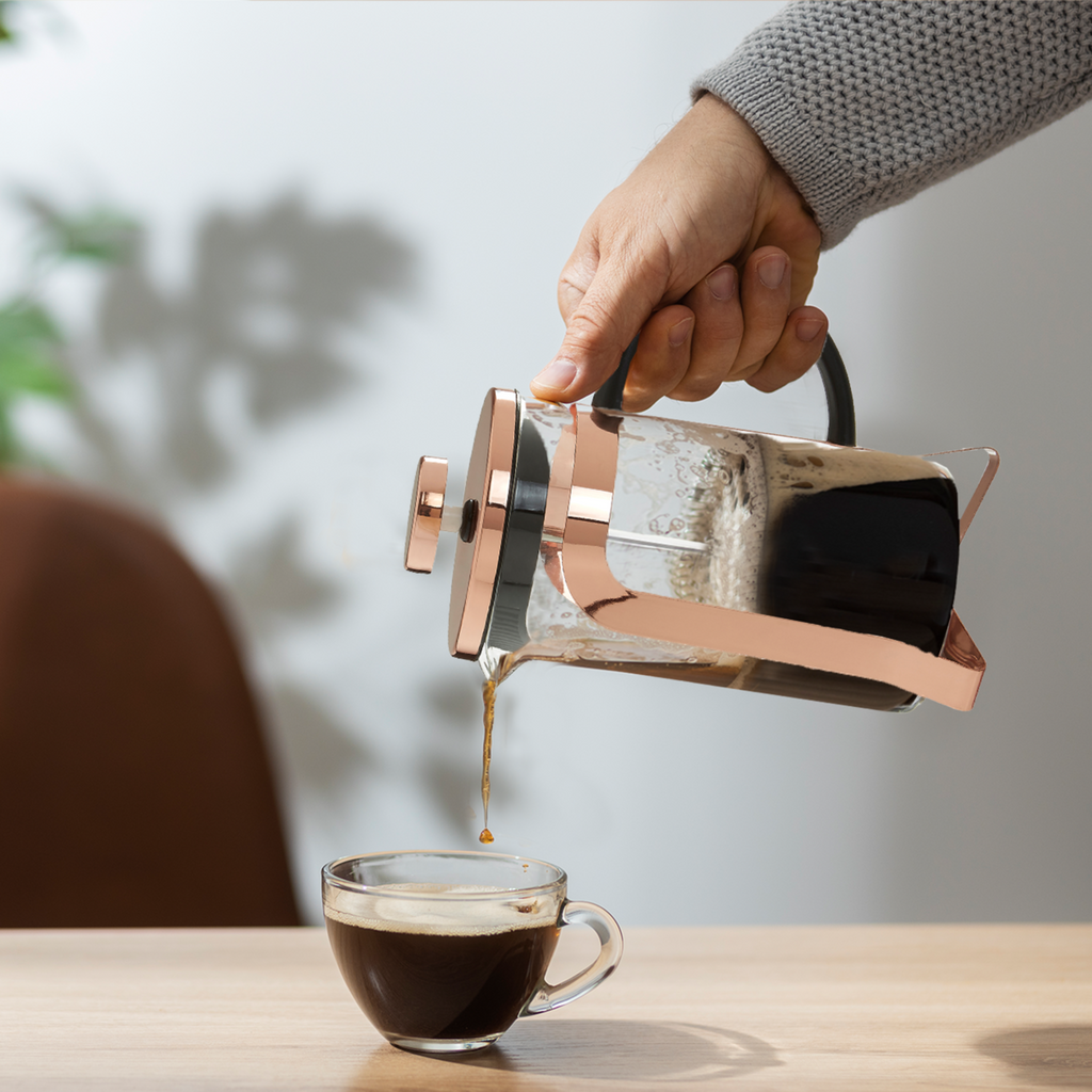 Rose Gold Cafetiere 350ml