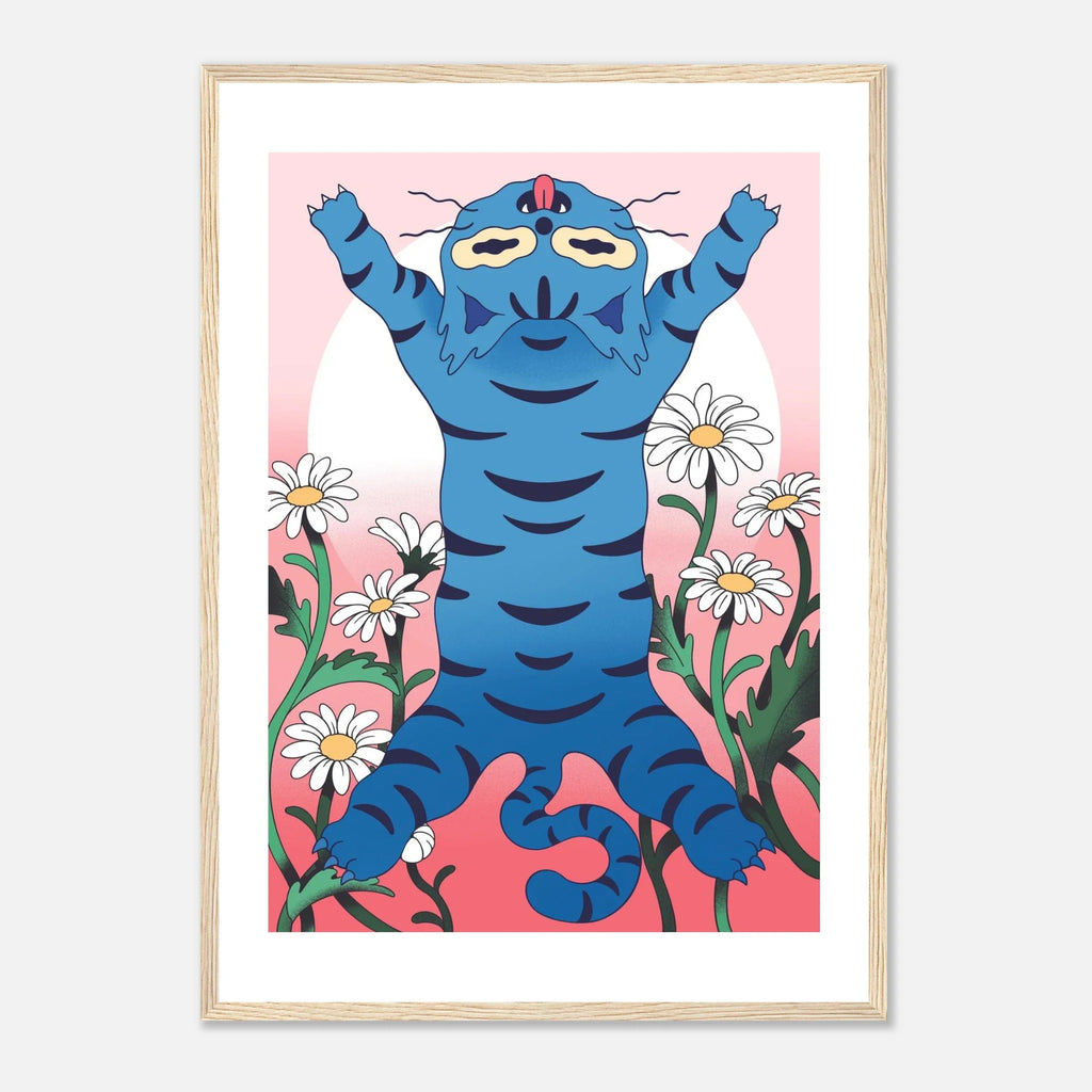 Cat's Whole Life Framed Print