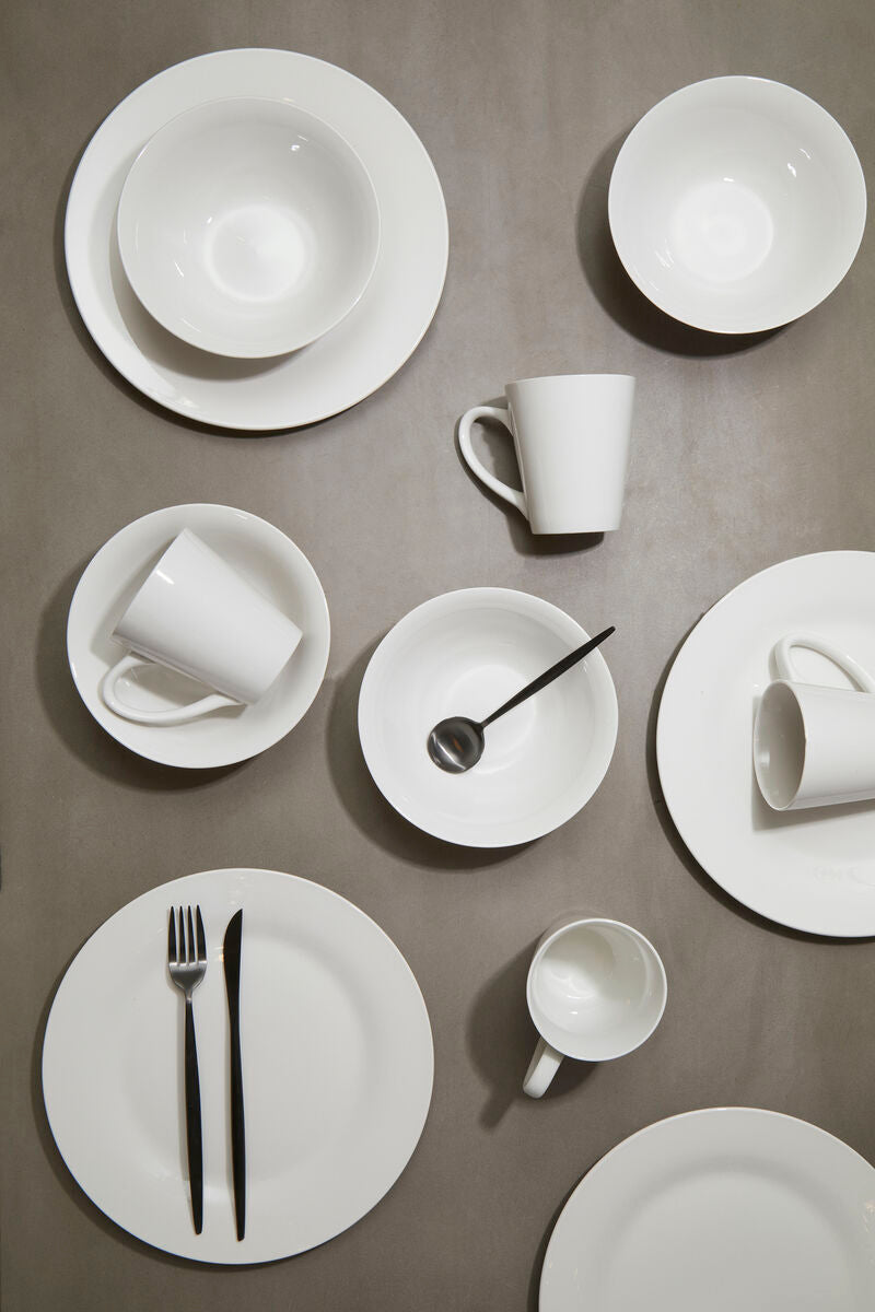 White Porcelain Dinner Set 12 Piece