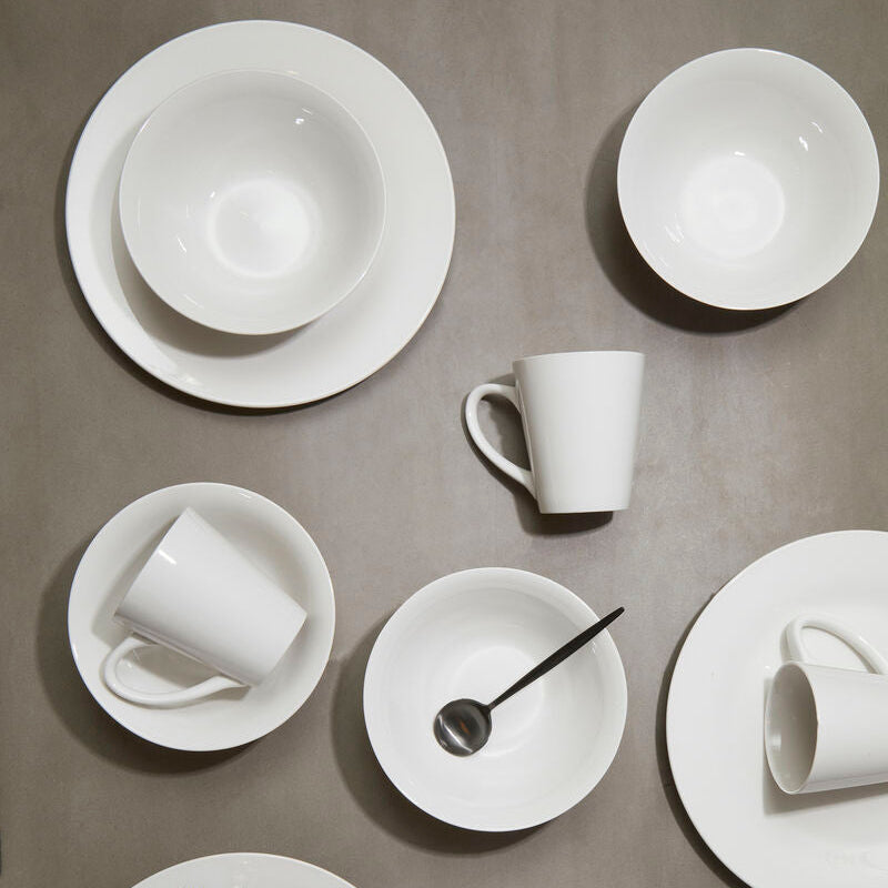 White Porcelain Dinner Set 12 Piece