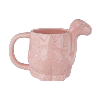 Dinosaur Mug in Soft Pink