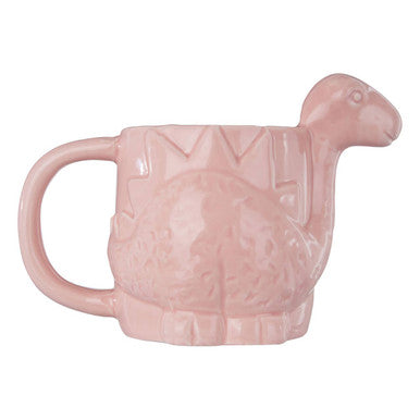 Dinosaur Mug in Soft Pink