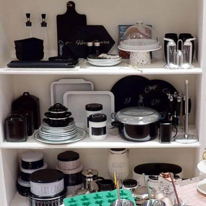 Large Chalkboard Canister for Kitchen Storage