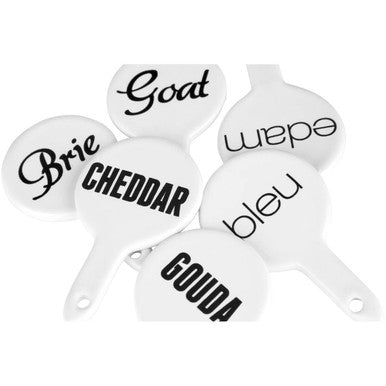 Set of Six Cheese Markers