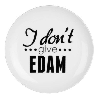 Set of Four Cheese Plates with Witty Sayings