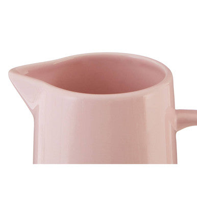 Pink Water Jug with White Accents