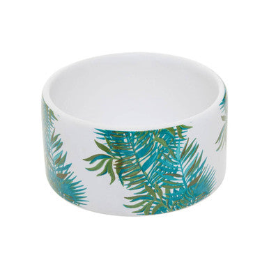 Winter Palm Set of Three Stackable Canisters