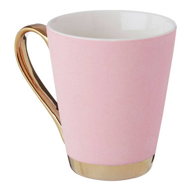 Frosted Pink M Monogram Mug