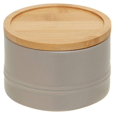 Grey Small Stoneware Canister