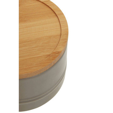 Grey Small Stoneware Canister