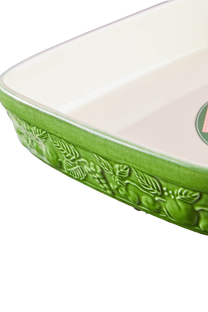 Small Rectangular Roasting Dish in Chateaux Green