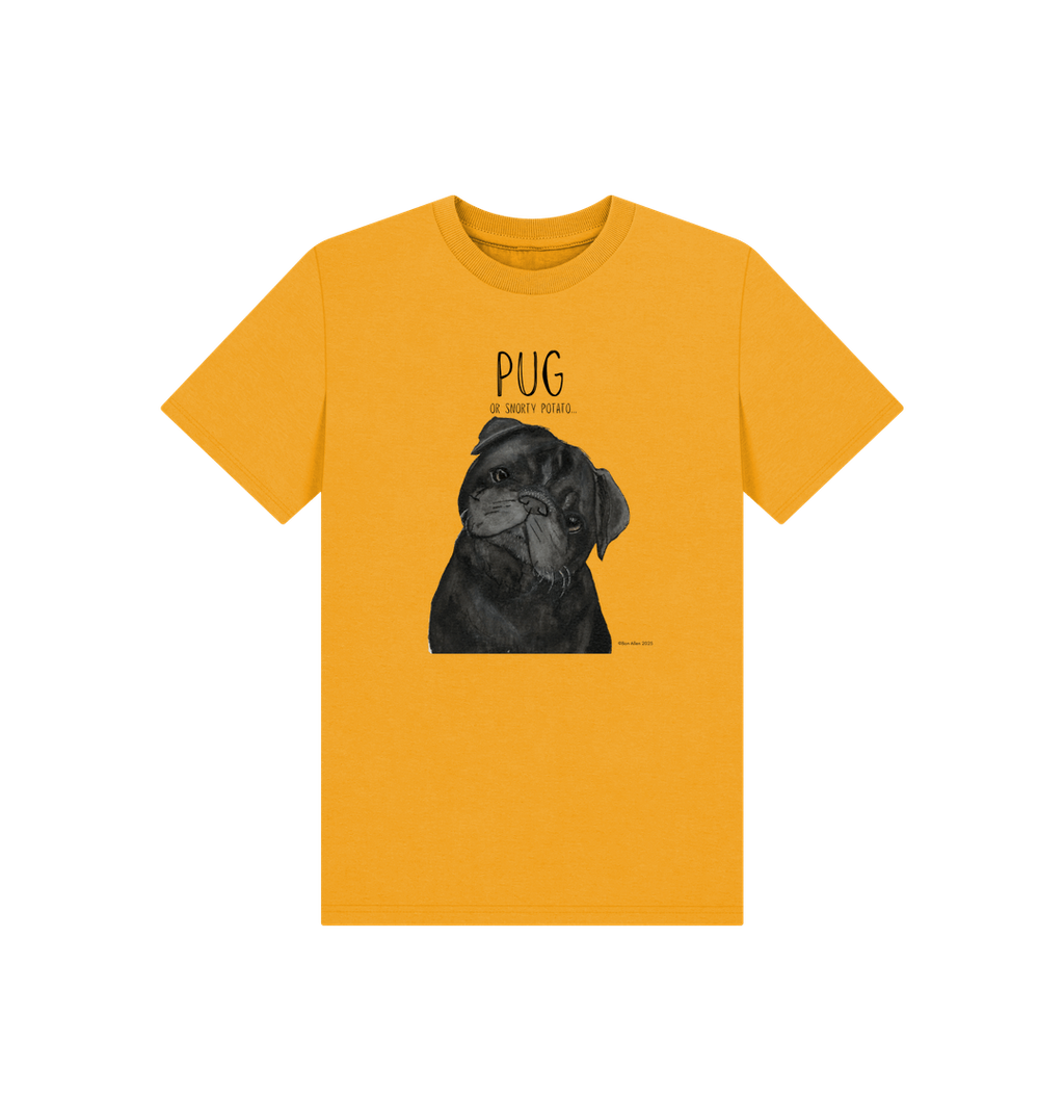 Pug Life Kids Tee Snorts Snoozes and Style