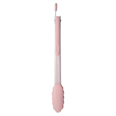 Light Pink Silicone Tongs