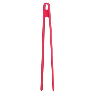 Hot Pink Silicone Tongs