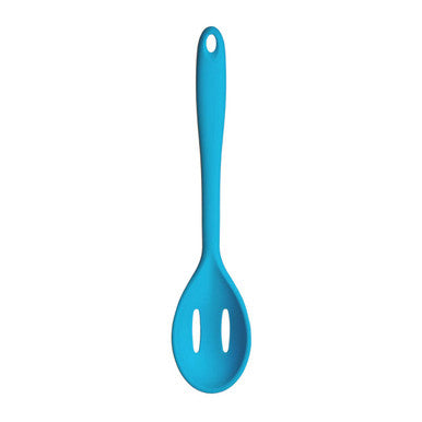 Blue Silicone Slotted Spoon