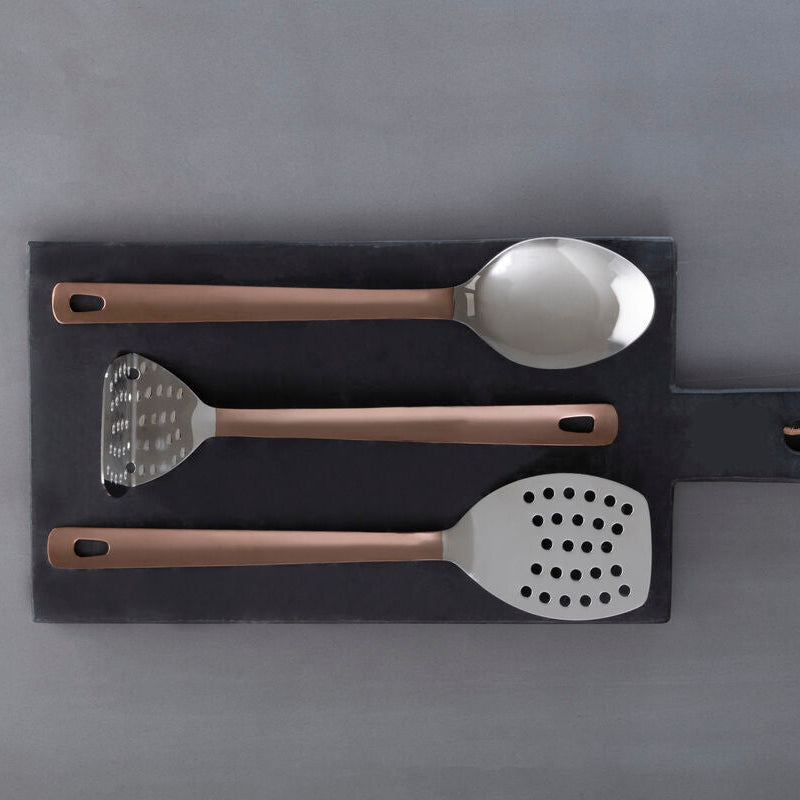 Stainless Steel Masher with Copper Handle
