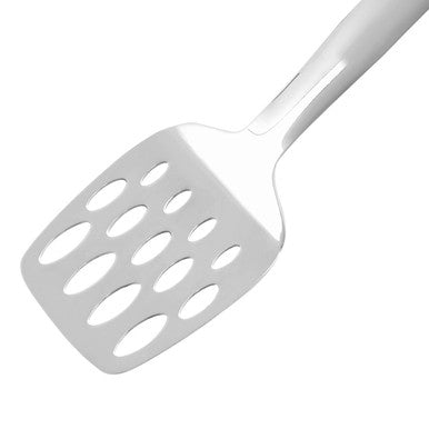 Stainless Steel Slotted Turner with Shiny Finish