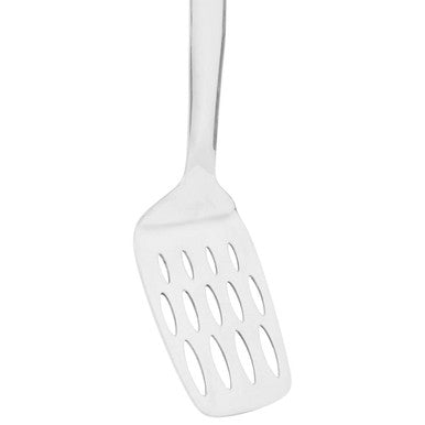Stainless Steel Slotted Turner with Shiny Finish